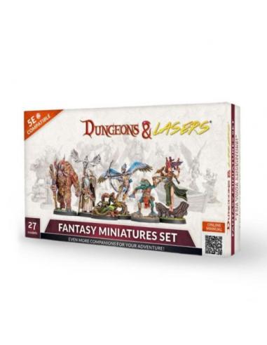 DUNGEON & LASERS: FANTASY MINIATURES SET