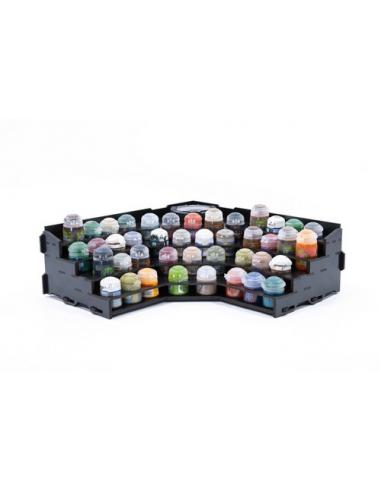 ACCESORIOS PINTURAS NEGRO CORNER PAINT RACKS TOP
