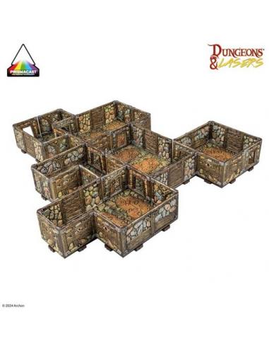 DUNGEON & LASERS: ABANDONED MINES (PREPINTADO)