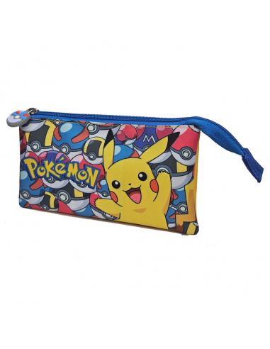 Portatodo Classic Pokemon triple