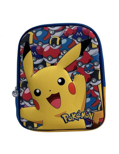 Mochila 3D Classic Pokemon 29cm