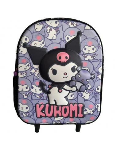 Trolley 3D Kuromi Hello Kitty 32cm
