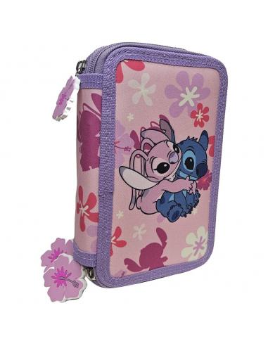 Plumier Angel &#38; Stitch Disney triple