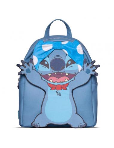 Mochila Superhero Stitch Disney 26cm