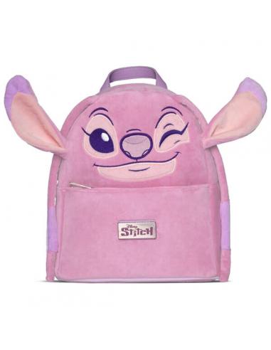 Mochila Angel Stitch Disney 26cm