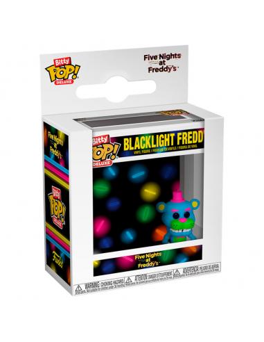 Figura Bitty POP Deluxe Five Night&#39;s at Freddy&#39;s Blacklight Freddy