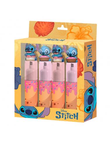 Blister 4 subrayadores Stitch Disney