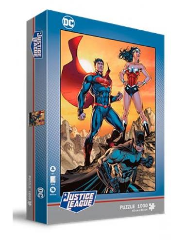 PUZLE JUSTICE LEAGUE BATMAN, SUPERMAN, WONDER WOMAN UNIVERSO DC