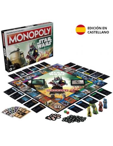 HASBRO MONOPOLY STAR WARS BOBA FETT