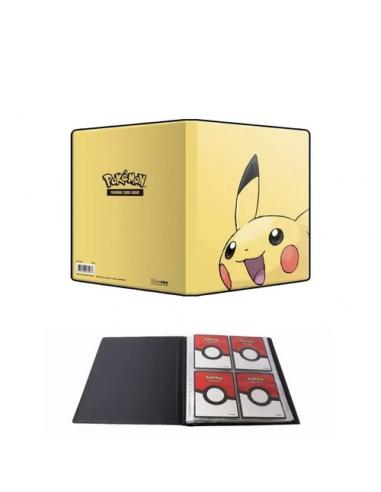 UP PORTAFOLIO 4 BOLSILLOS POKEMON PIKACHU YELLOW