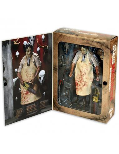 Figura Retro Ultimate Leatherface 40th Anniversary La Matanza de Texas 18cm