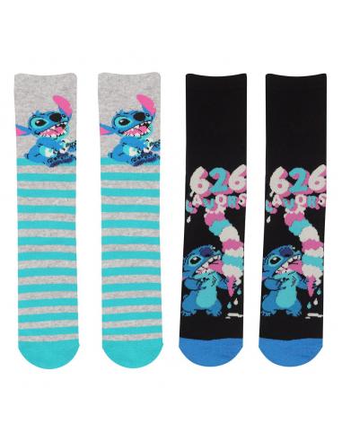 Lilo & Stitch Pack de 2 Calcetines Stitch S-M