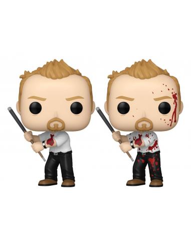 Shaun of the Dead POP! Animation Vinyl Figura Shaun w/CH(BD) 9 cm Surtido (6)