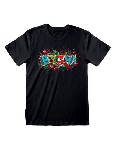 Minecraft Camiseta Boom talla XL