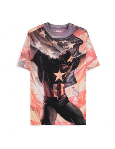 Captain America Brave New World Camiseta Digital American talla L
