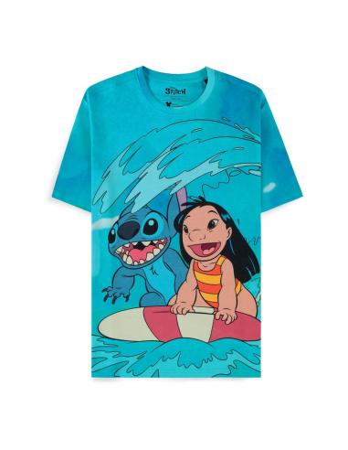 Lilo & Stitch Camiseta Surf Together talla L