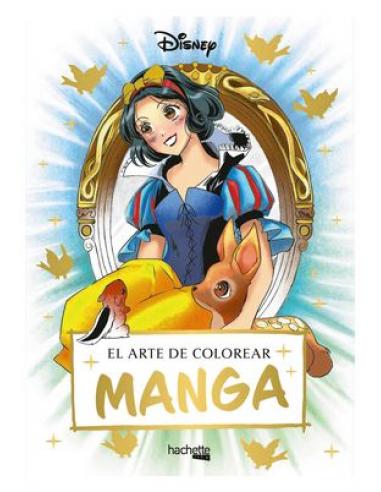EL ARTE DE COLOREAR MANGA DISNEY