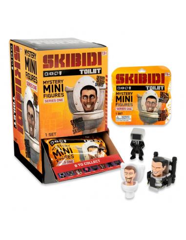 Skibidi Toilet Minifiguras 6 cm Series 1 Expositor (24)