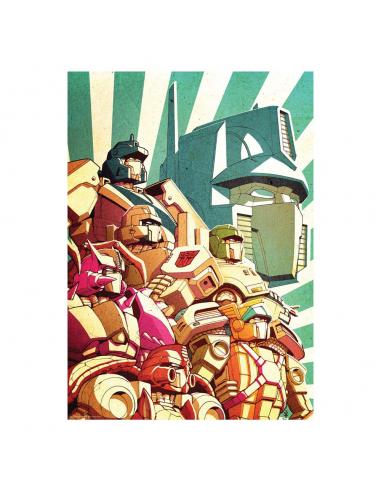 Transformers Litografia Optimus Prime Limited Edition 42 x 30 cm