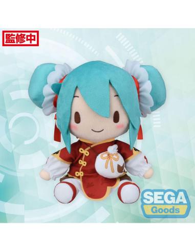 Character Vocal Series 01: Hatsune Miku Peluche Fuwa Petit Hatsune Miku Going Out Series Chinatown Ver. M 22 cm