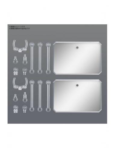 ACTION BASE 6 CLEAR COLOR MIRROR STICKERS SET RE-RUN