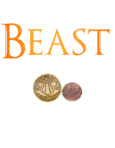 BEAST EXP ENCONOS METALICOS (MONEDAS)