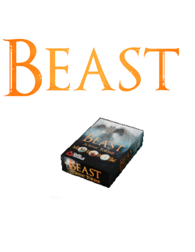 BEAST EXP TOKENS ACRILICOS