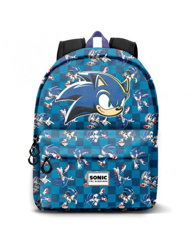 Mochila Plus Action Sonic the Hedgehog 43cm adaptable