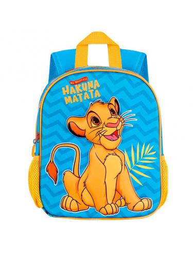 Mochila 3D Hakuna El Rey Leon Disney 31cm