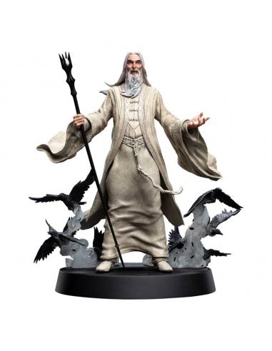 El Señor de los Anillos Figures of Fandom Estatua PVC Saruman the White 26 cm
