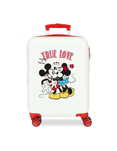 Maleta trolley ABS True Love Mickey &#38; Minnie Disney 55cm
