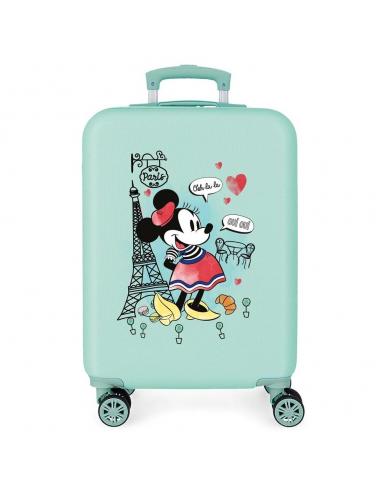 Maleta trolley ABS Around the World Paris Minnie Disney 55cm