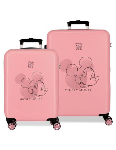 Set 2 Maletas trolley ABS Outline Mickey Disney
