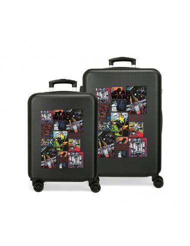 Set 2 Maletas trolley ABS Galactic Team Star Wars