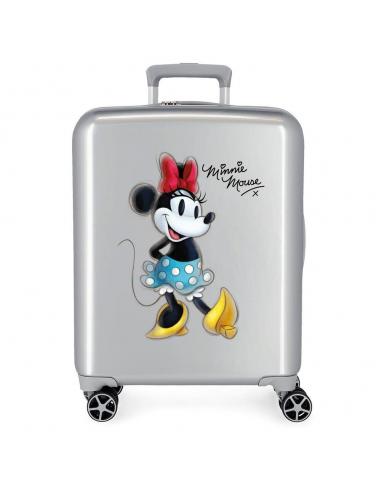 Maleta trolley ABS Joyful Minnie Disney 55cm