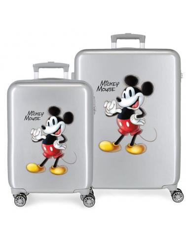 Set 2 Maletas trolley ABS Joyful Mickey Disney