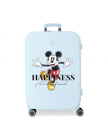 Maleta trolley ABS Happiness Mickey Disney 70cm