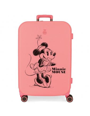 Maleta trolley ABS Happiness Minnie Disney 70cm