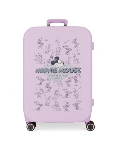 Maleta trolley ABS Happiness Minnie Disney 70cm