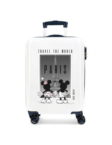 Maleta trolley ABS Paris Mickey &#38; Minnie Disney 55cm