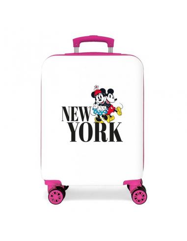 Maleta trolley ABS Trip to New York Mickey &#38; Minnie Disney 55cm