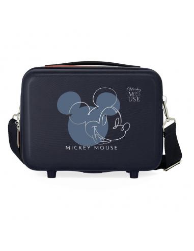 Neceser ABS Outline Mickey Disney adaptable