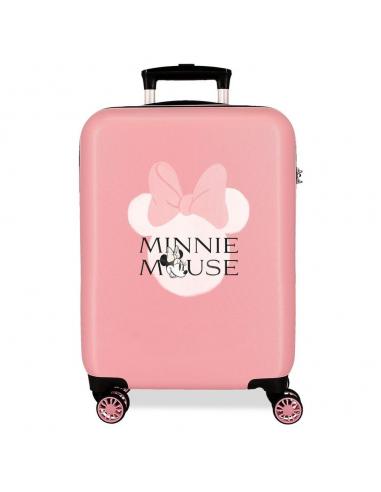 Maleta trolley ABS Head Minnie Disney 55cm