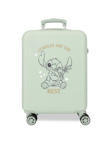 Maleta trolley ABS Cuddles Are the Best Stitch Disney 55cm
