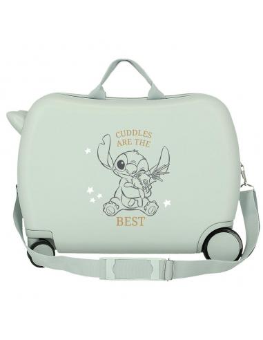 Maleta ABS Cuddles Are the Best Stitch Disney 50cm