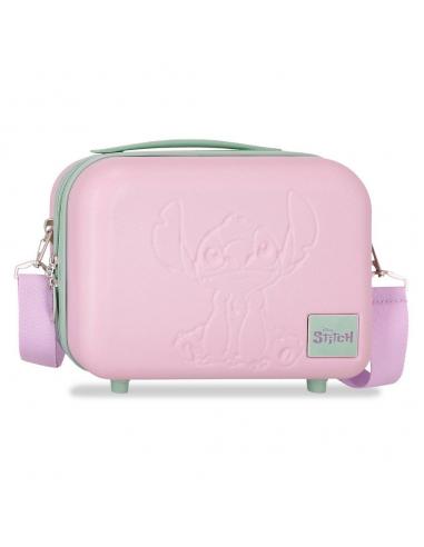 Neceser ABS Malva Stitch Disney adaptable