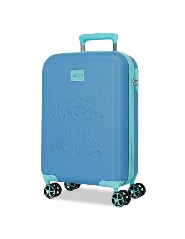 Maleta trolley ABS Azulon Stitch Disney 55cm