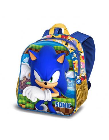 Mochila 3D Game Sonic the Hedgehog 31cm