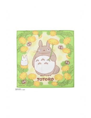 TOTORO GRIS PAÑUELO 43X43 CM MI VECINO TOTORO