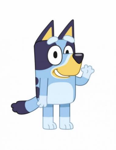 COJIN 3D BLUEY 35 CM